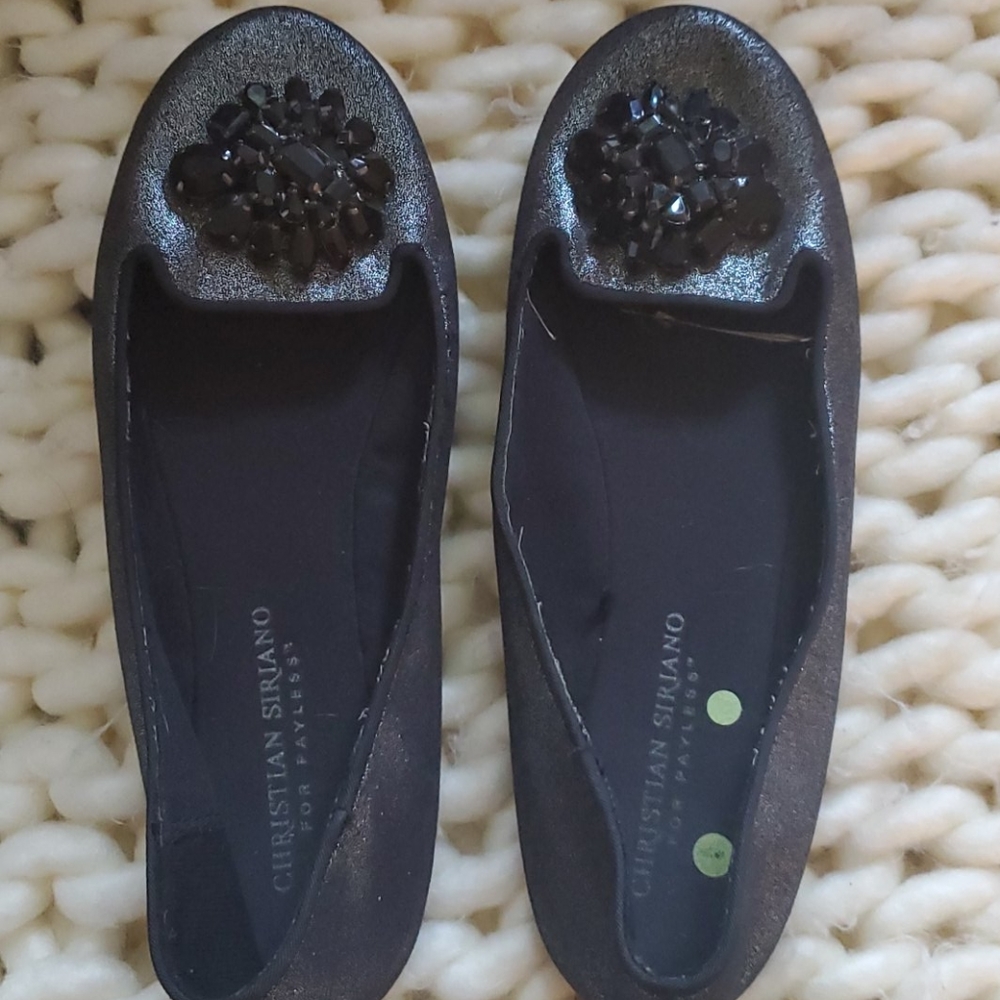Christian Siriano Flat black metallic